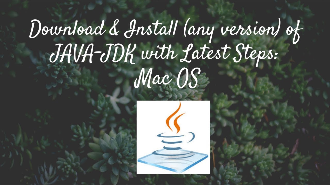 Download And Install Java On Mac